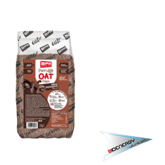 Bpr Nutrition-FIOCCO D'AVENA BABY AROMATIZZATO (Porridge Conf. 1 Kg)  1 kg Triplo Cioccolato  